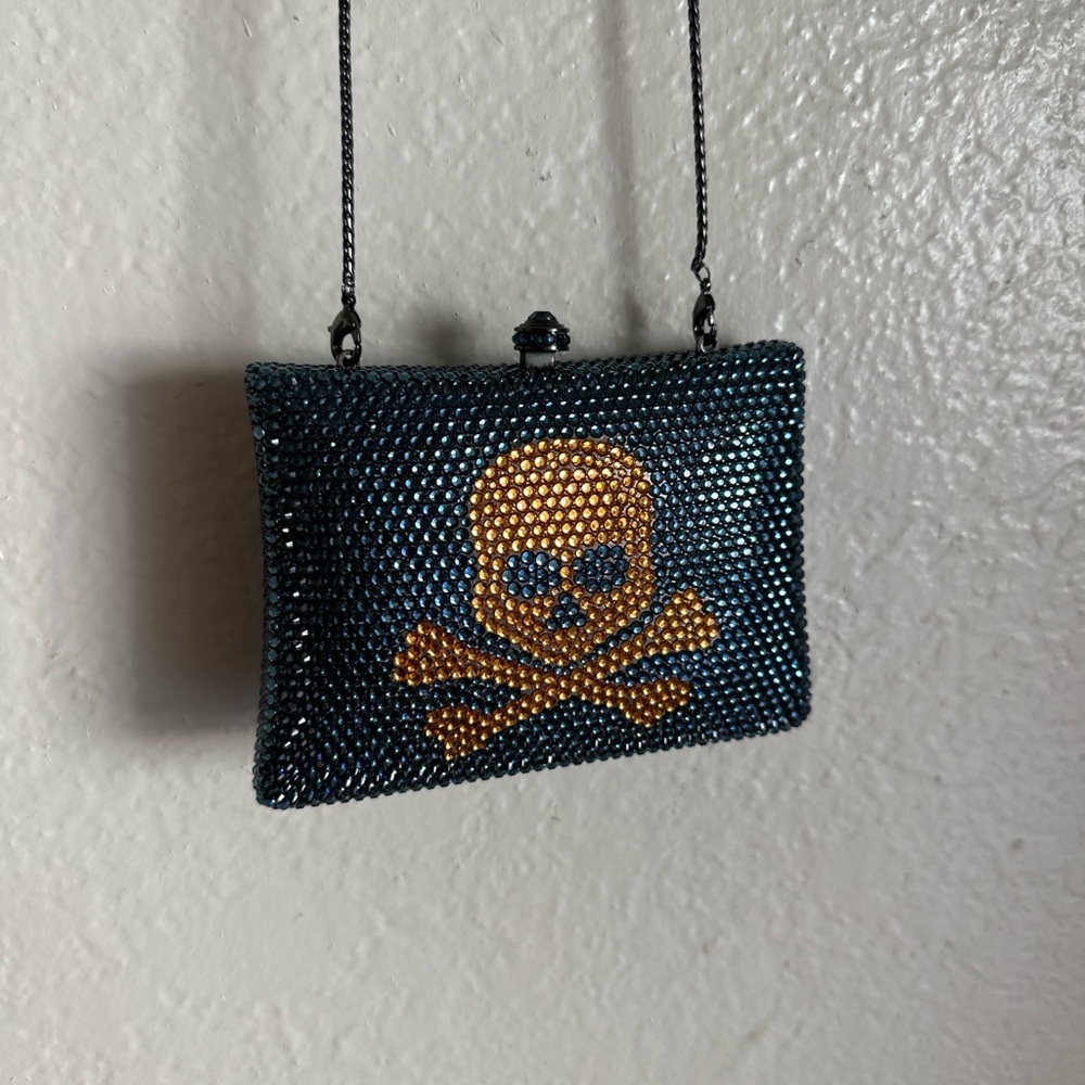 Super cute skull gem filled clutch/evening bag - Picture 7 of 14